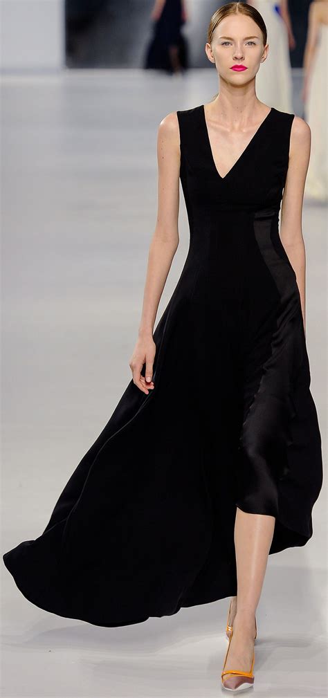 christian dior black dress|pre owned christian dior dresses.